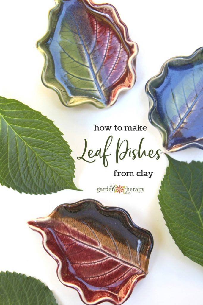 How to Make Leaf Dishes from Clay