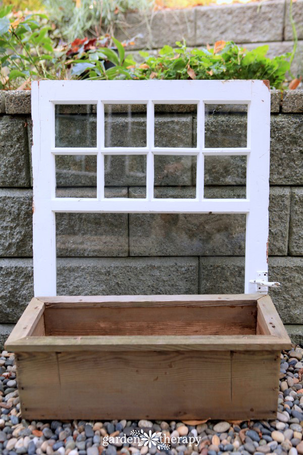 how to make a window box for winter