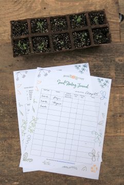 Get Growing with this FREE Printable Seed-Starting Journal - Garden Therapy