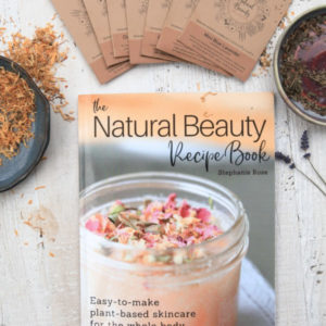 The Natural Beauty Recipe Book and 7 limited edition Garden Therapy seed packets are all included in this kit