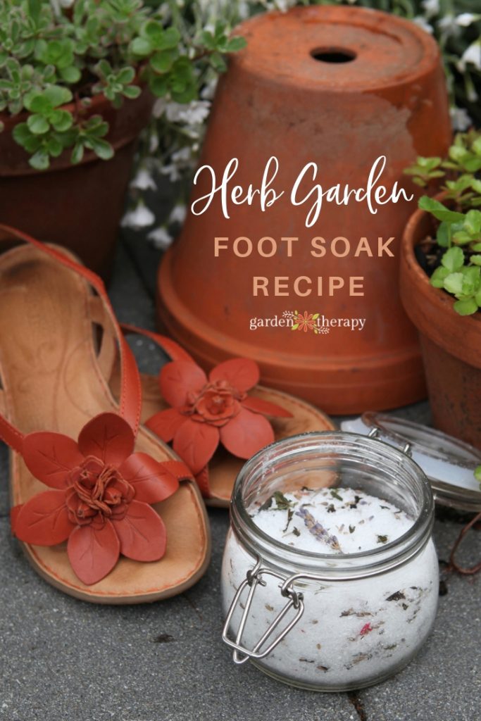 Herb garden foot soak recipe