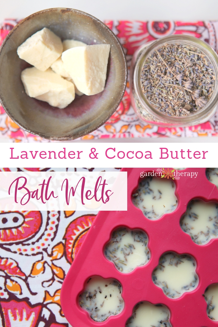 Lavender and Cocoa Butter Bath Melts