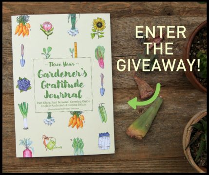 Win a garden journal!