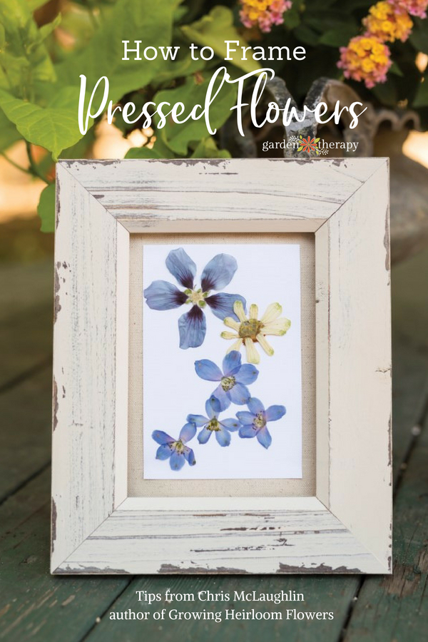 DIY - How to make a Still Life Behind Glass, Tutorial Framed Florals