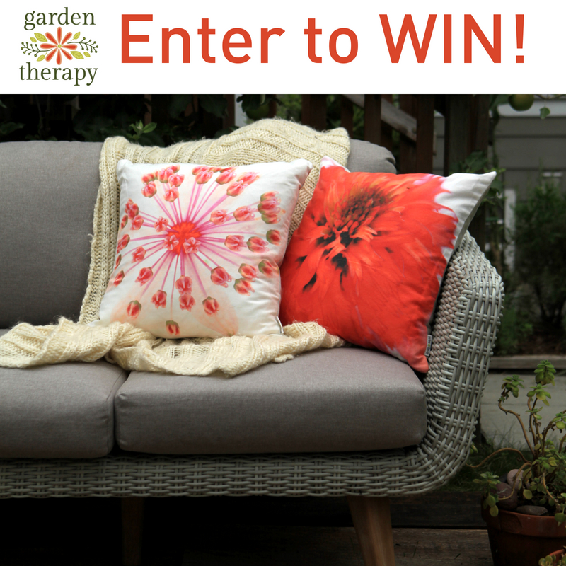 Garden Therapy Pillows Contest