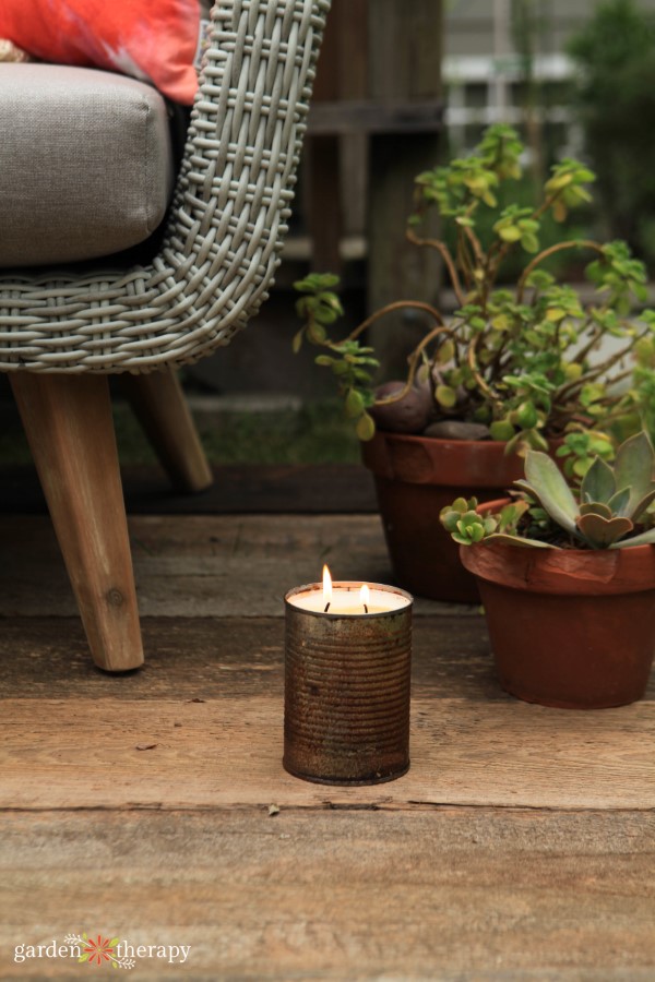 outdoor candle