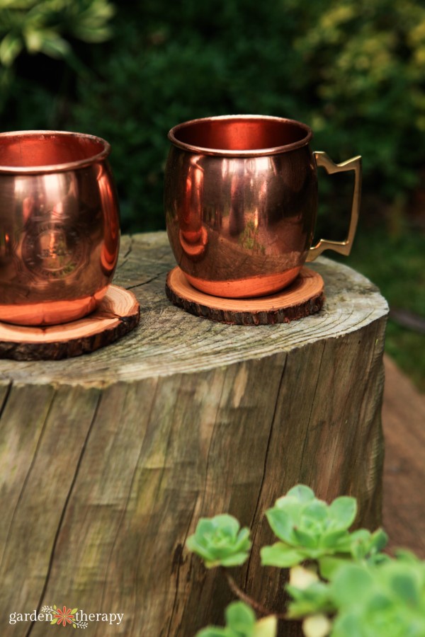 metal outdoor cups