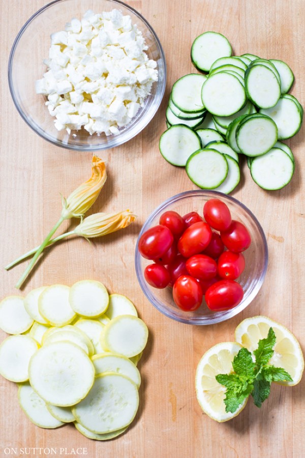 garden-fresh ingredients