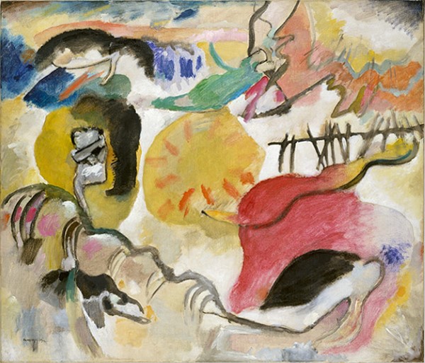 Wassily Kandinsky, The Garden of Love (Improvisation Number 27).