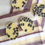 freshly made coffee bean massage bars