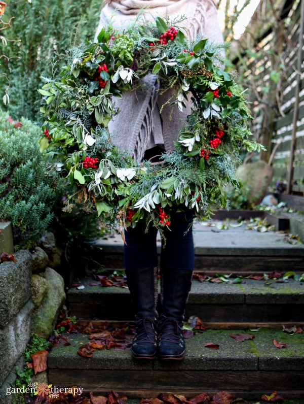 Garden Therapy 2018 Natural Christmas Wreath