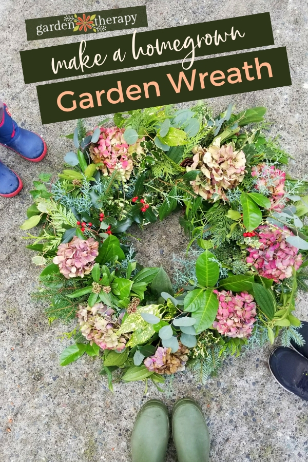 How to Make a Homegrown DIY Garden Wreath