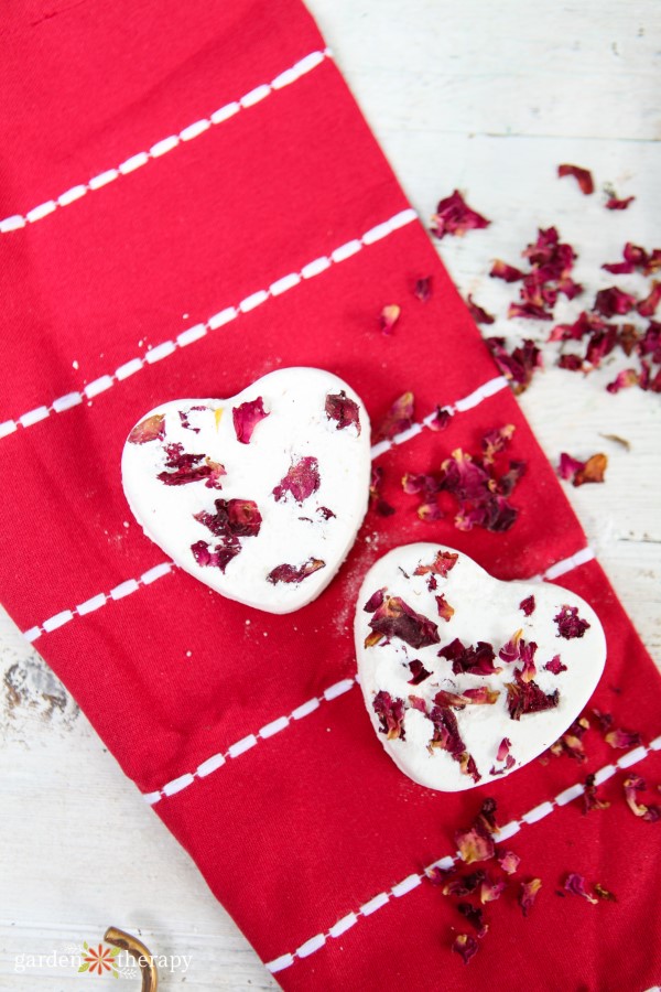 Rose Petal Bath Bombs