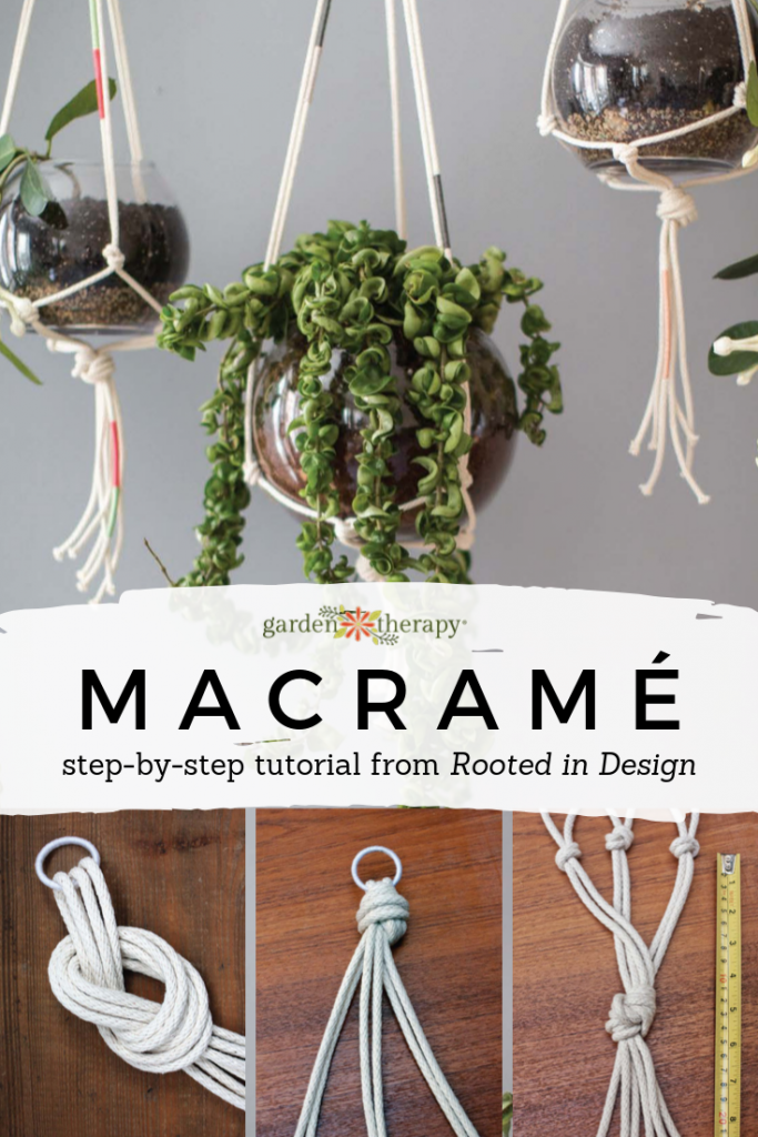 Tutorial Modern Macrame Wall Hanging 