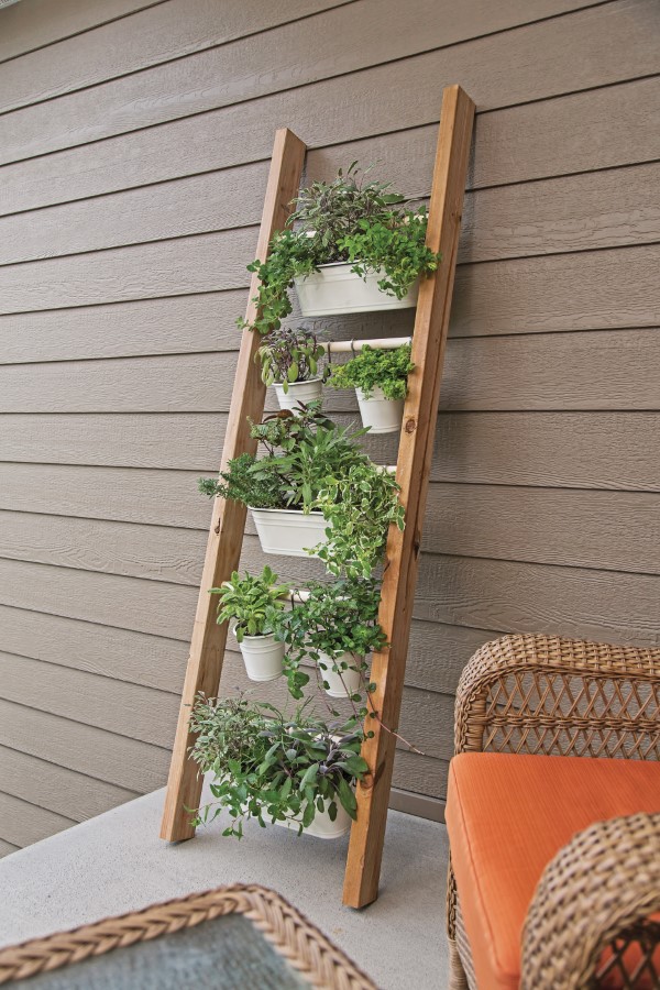 indoor vertical herb garden