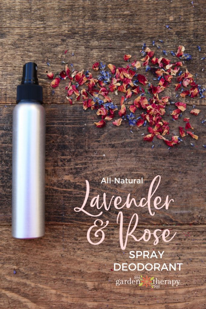 Lavender Rose Spray Deodorant Recipe