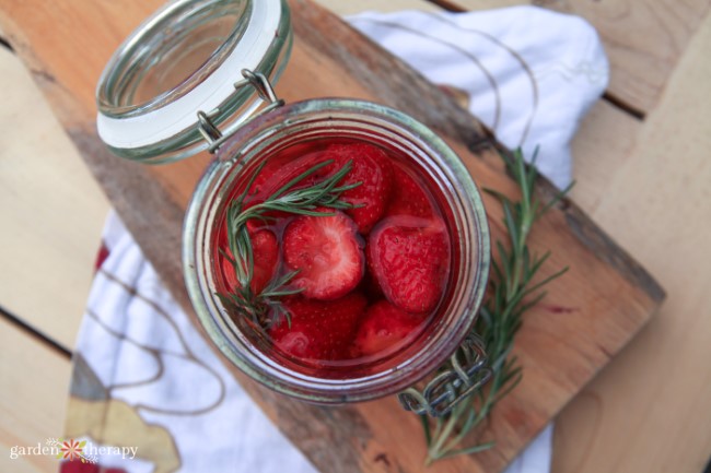 Strawberry Infused Vinegar Recipe