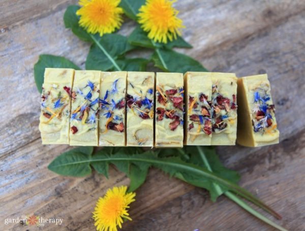 Wildflower Soap Cold Process Recipe Garden Therapy