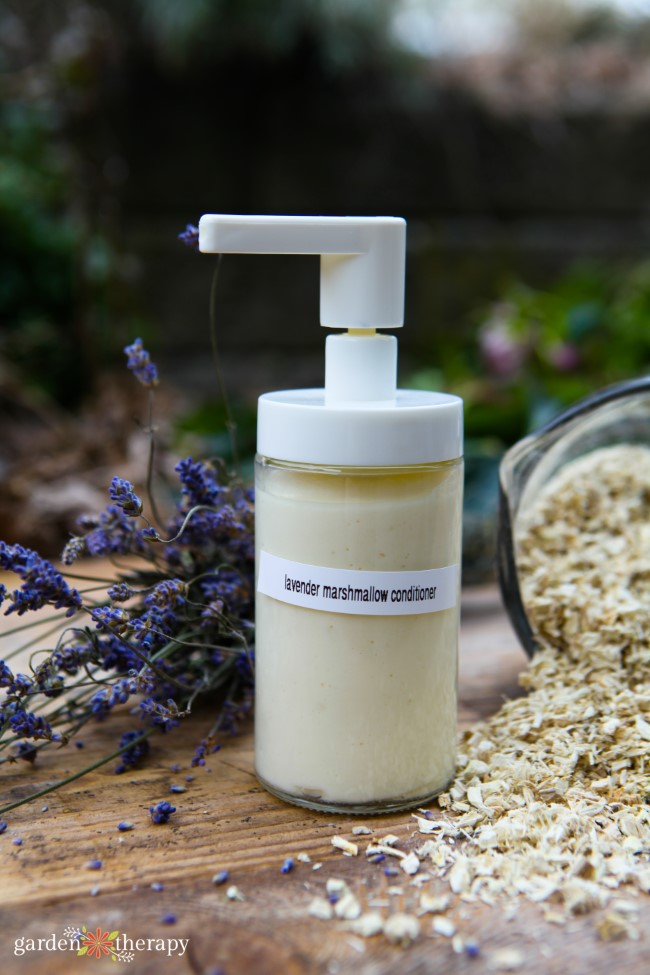 Lavender and Marshmallow Homemade Conditioner