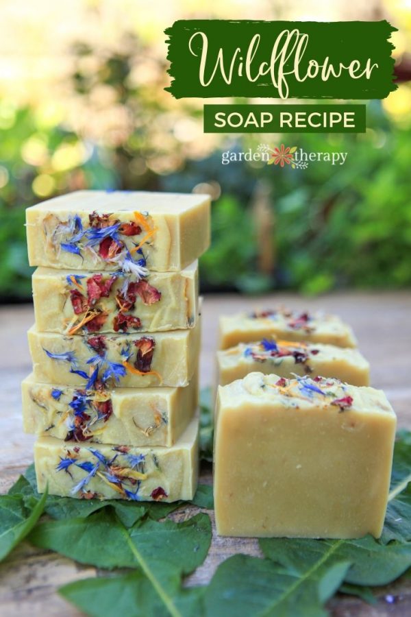 Wildflower Soap Cold Process Recipe Garden Therapy