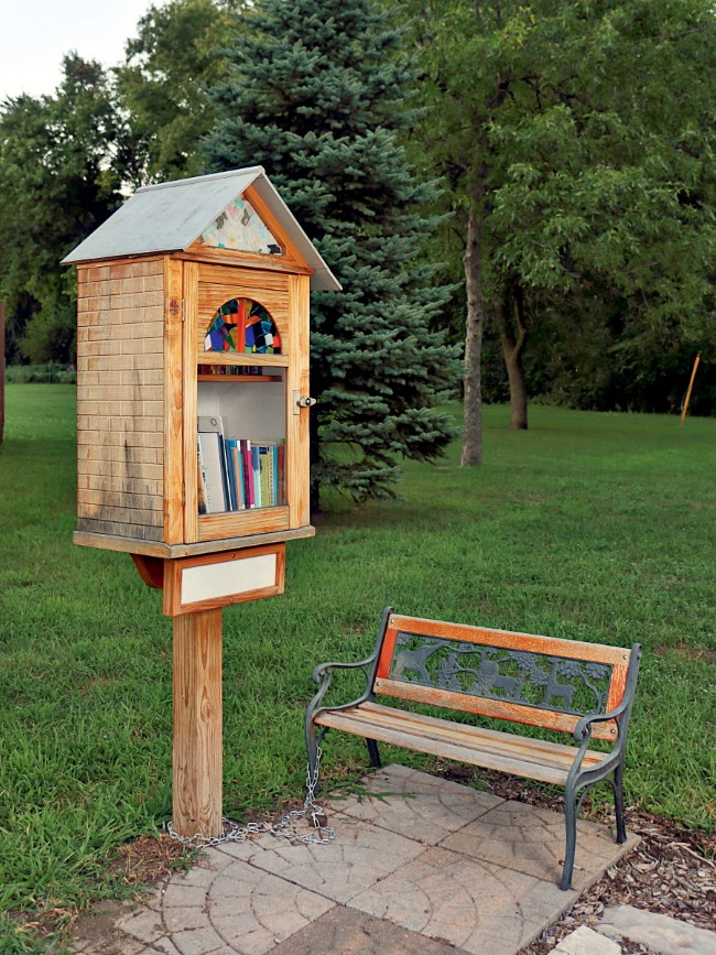 Community Little Free Library Photo by Roger Siljander