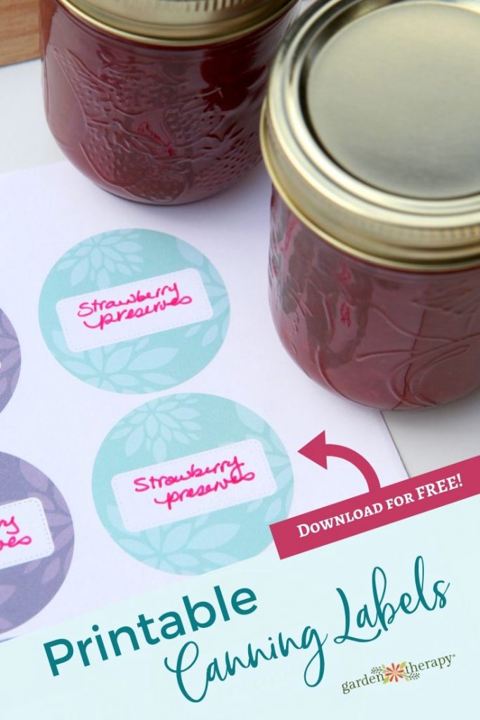 Printable Canning Labels