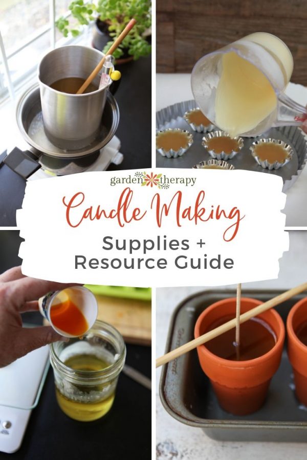 Home Candle Making Supplies and Resource Guide Garden Therapy