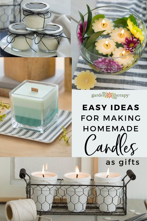 How to Make Homemade Natural Candles (a fun project & gift idea