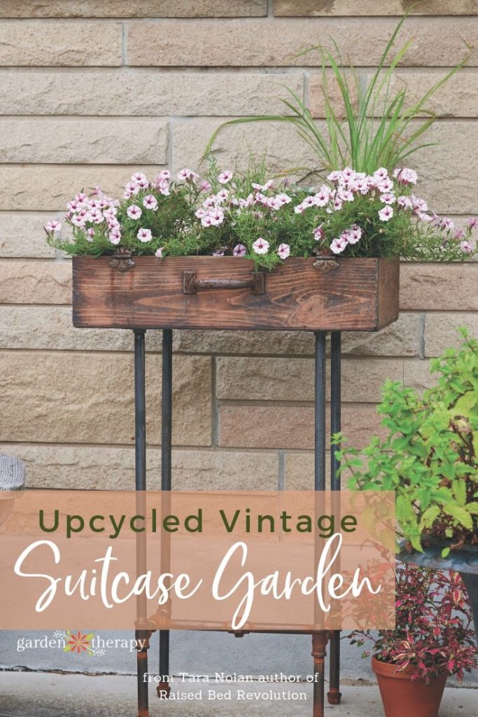 Upcycled Vintage Suitcase Garden