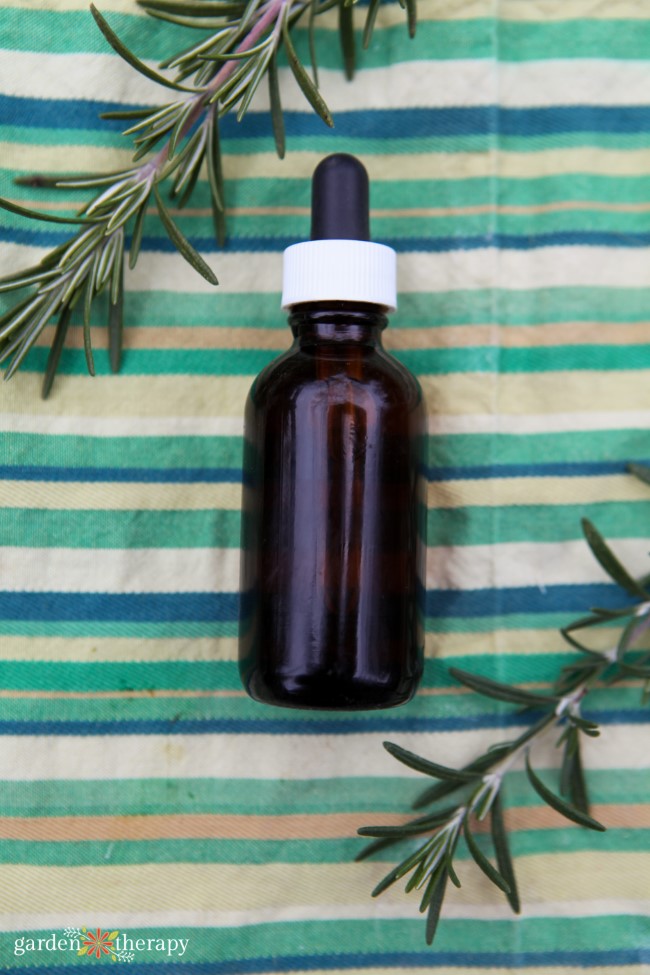 Nourishing And Natural Hair Serum Recipe With Rosemary And Jojoba Garden Therapy