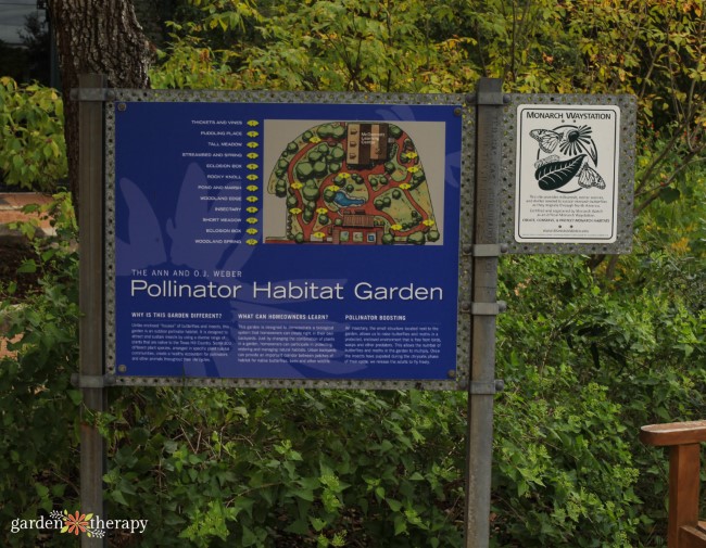 Pollinator Garden Sign