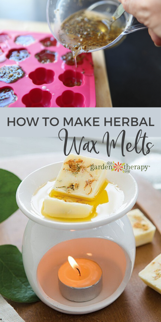 How to Make Wax Melts with Herbs and Natural Ingredients - Garden