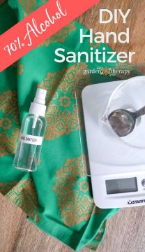 gardentherapy disinfectant