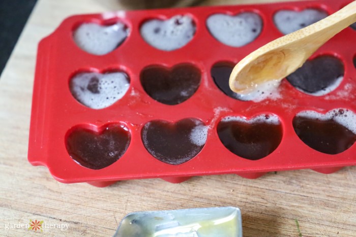 discarding the foam on top of manuka honey gummies