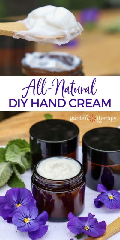 Diy Hand Cream: Non-greasy And Fast Absorbing - Garden Therapy