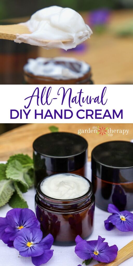 All natural DIY hand cream