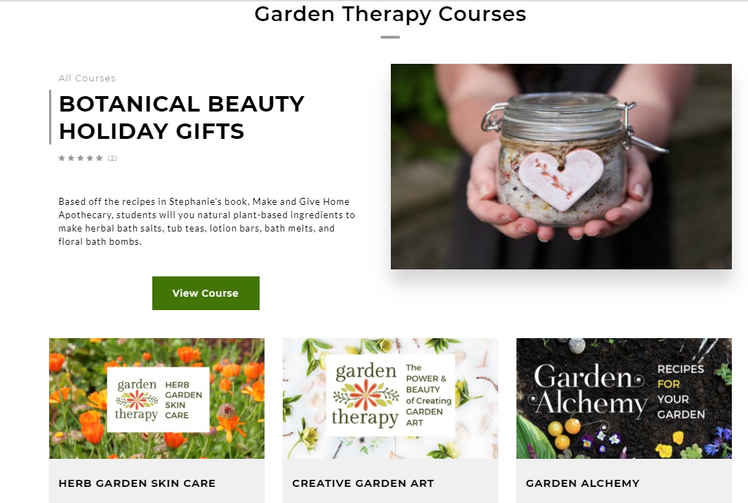 Garden Therapy Courses