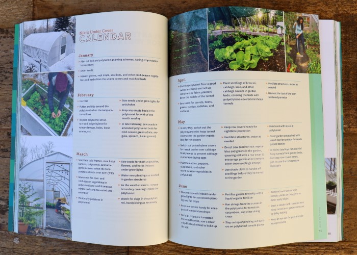 Gardening Under Cover Book Niki Jabbour interior