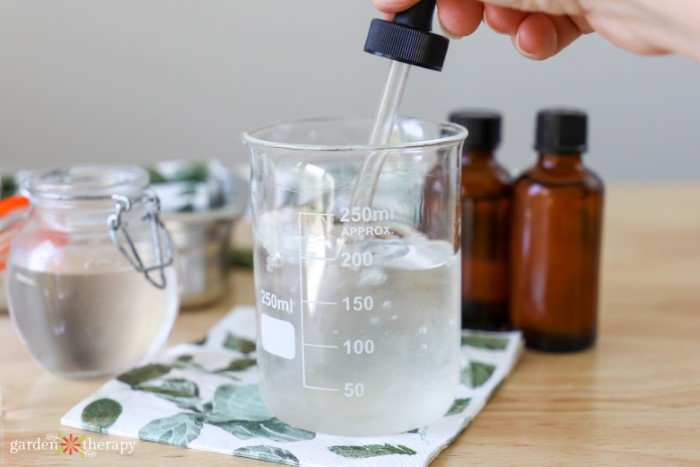 isopropyl alcohol and essential oils