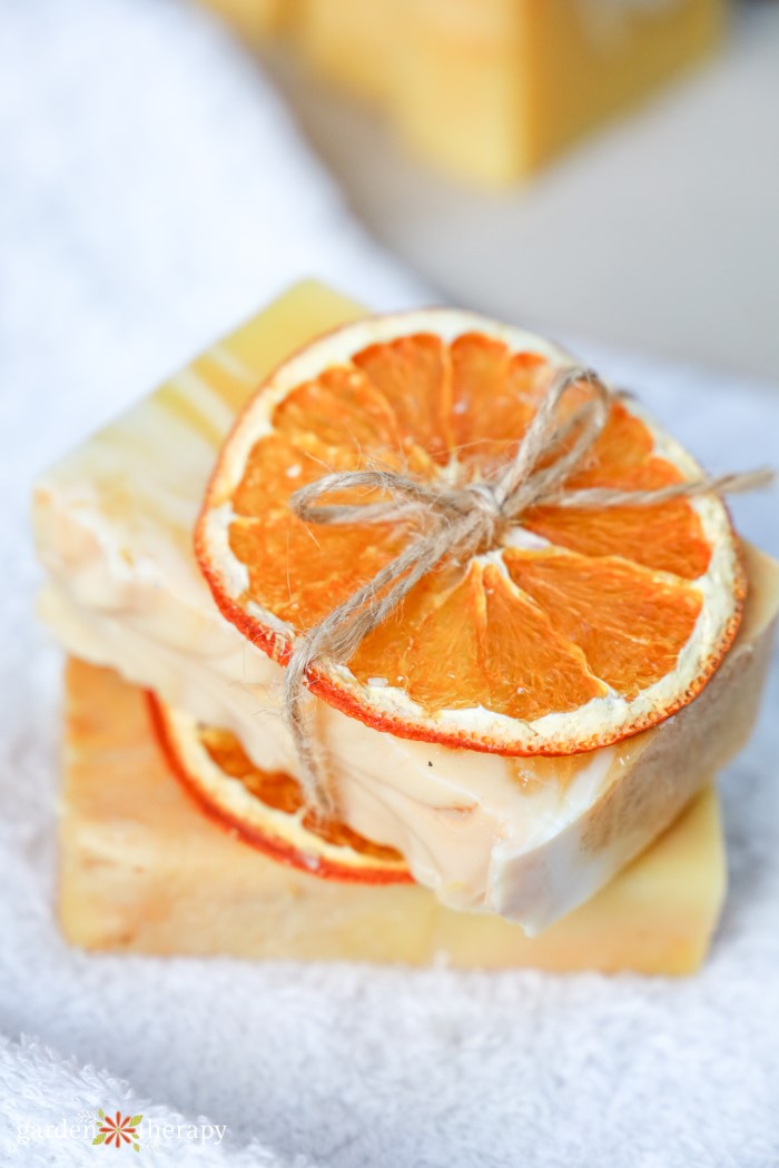 Orange soap on sale