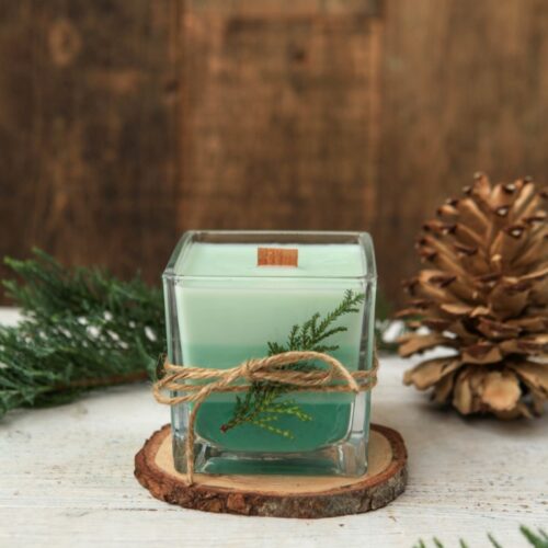 How to Make a Festive Evergreen Candle Garden Therapy