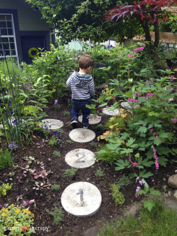 children's sensory garden