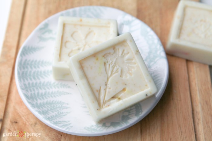How To Make Homemade Soap Without Lye - Garden Therapy