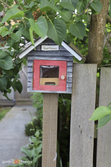 little free seed library glimmer