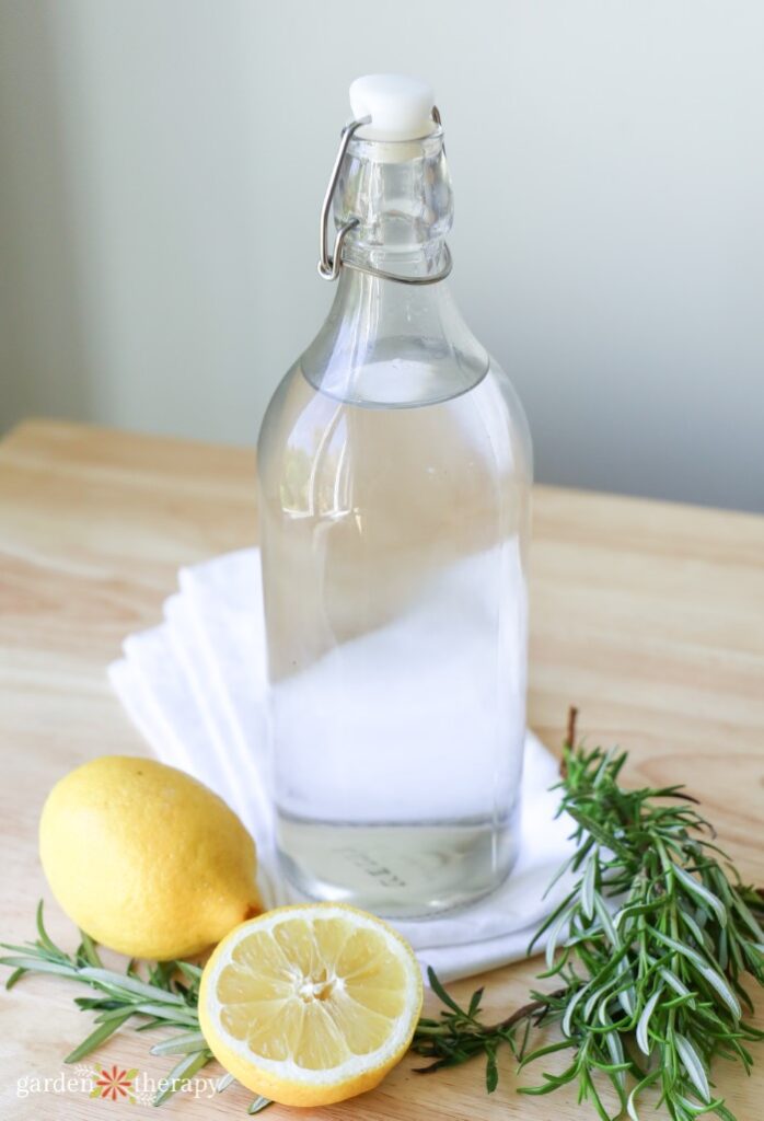 DIY glass cleaner