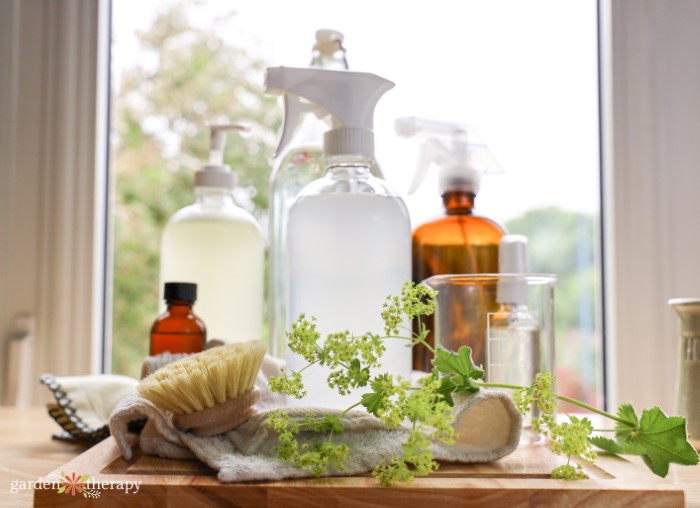 DIY natural cleaning products