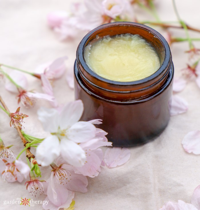 DIY hand salve