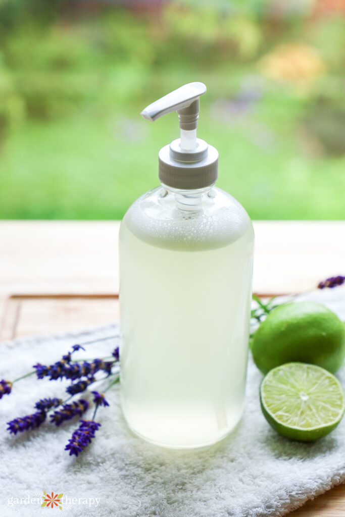 lavender and lime soap