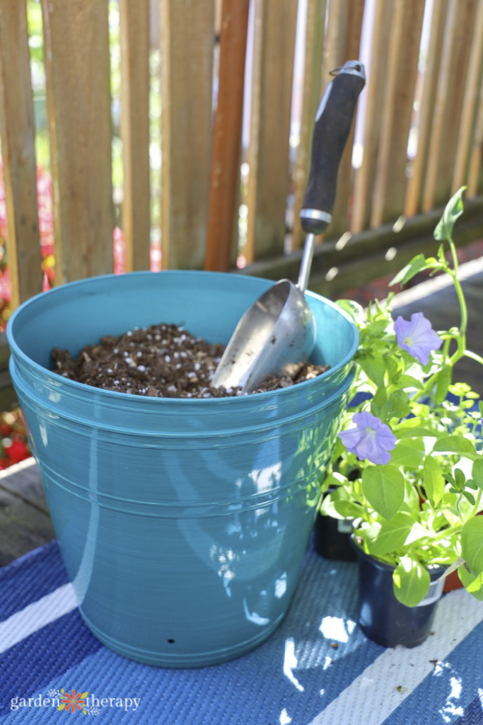 jardinière auto-irrigante