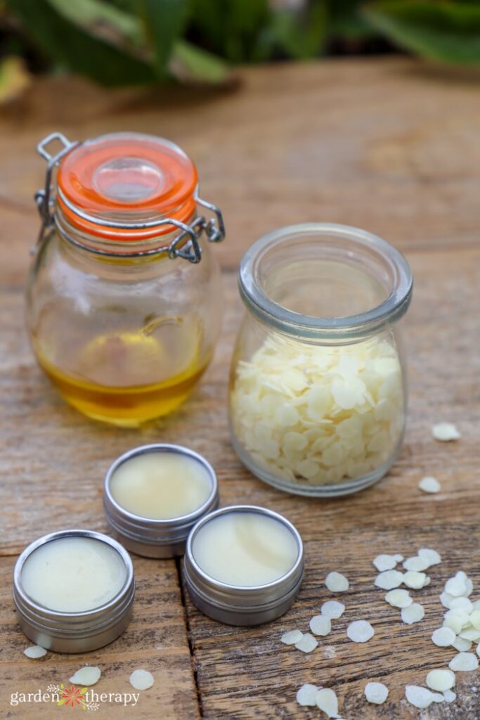 beeswax lip balm recipe